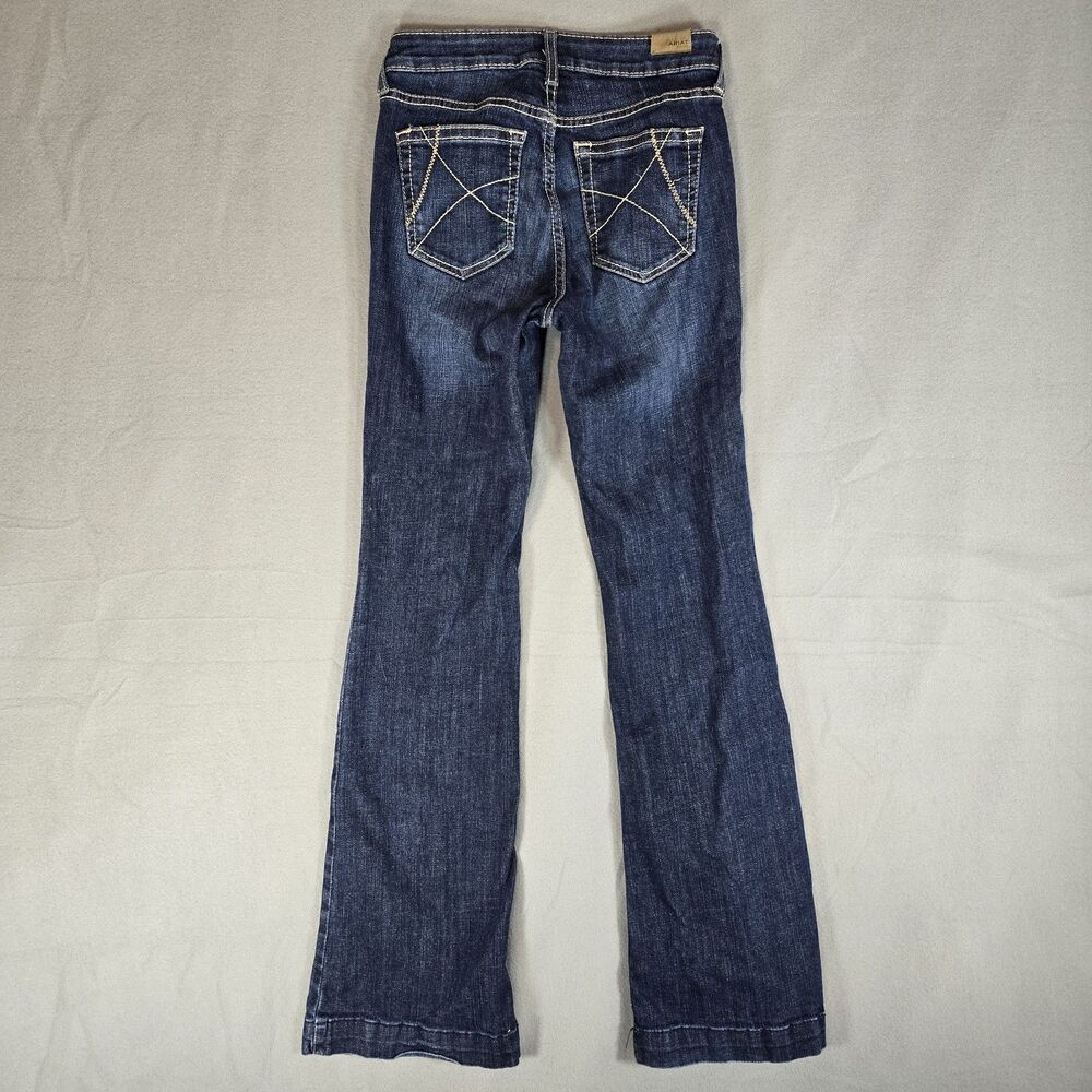 Ariat Jeans Womens 27 Ella Slim Trouser High Rise Rascal Blue 10032550 - Picture 5 of 9